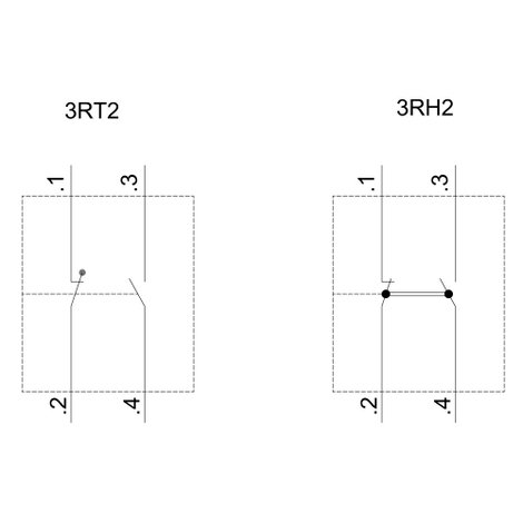 Siemens 3RH2911-1HA11 Védőkapcsoló tömb 1 db 2. kép