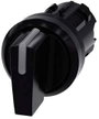 Siemens 3SU10022BL100AA0 3SU1002-2BL10-0AA0 Karos billenőkapcsoló Pecek Fekete 2 x 45 ° 1 db bélyegkép