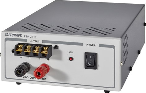 Kapcsolóüzemű tápegység 240W 24-29V 10A, Voltcraft FSP 2410 2. kép