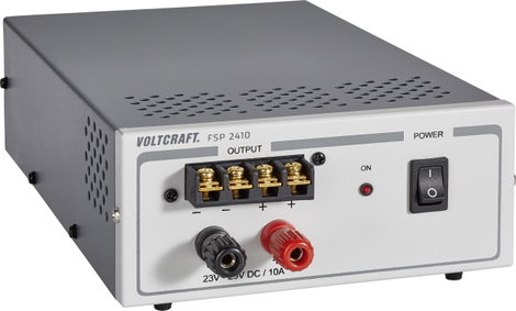 Kapcsolóüzemű tápegység 240W 24-29V 10A, Voltcraft FSP 2410 3. kép