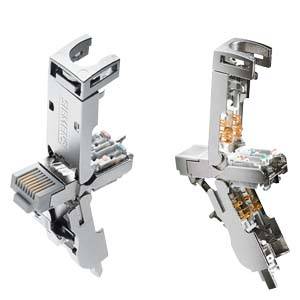 Ipari Ethernet csatlakozó 1 db FastConnect RJ45 dugó CAT6A Siemens 6GK19011BB122AA0