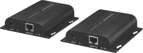 Monacor INS-100Z LAN (10/100 MBit/s), HDMI™ Extender RJ45 hálózati kábelen keresztül 100 m 2. kép