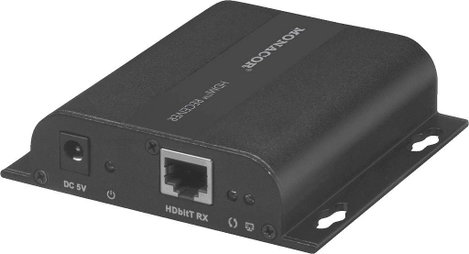 Monacor INS-100R LAN (10/100 MBit/s) Kiegészítő vevő RJ45 hálózati kábelen keresztül 100 m 2. kép
