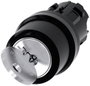 Siemens 3SU10004BF010AA0 3SU1000-4BF01-0AA0 Kulcsos kapcsoló 1 x 90 ° IP66, IP67, IP69/IP69K 1 db bélyegkép