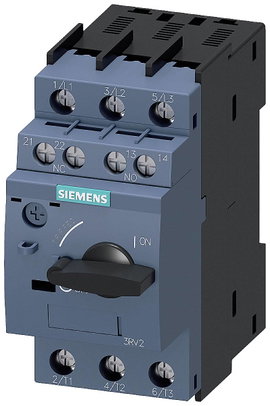 Siemens 3RV2011-4AA15 Teljesítménykapcsoló 1 db Beállítási tartomány (áram): 10 - 16 A Kapcsolási fe
