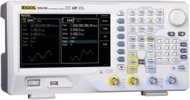 Rigol DG4102 Hálózatról működő függvénygenerátor 0.000001 Hz - 100 MHz 2 csatornás Színusz, Négyszög