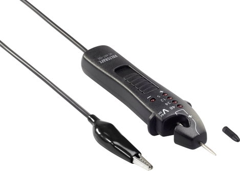 Kétpólusú autós feszültségvizsgáló 5-48 V CAT I LED, Voltcraft VC AET-100 2. kép