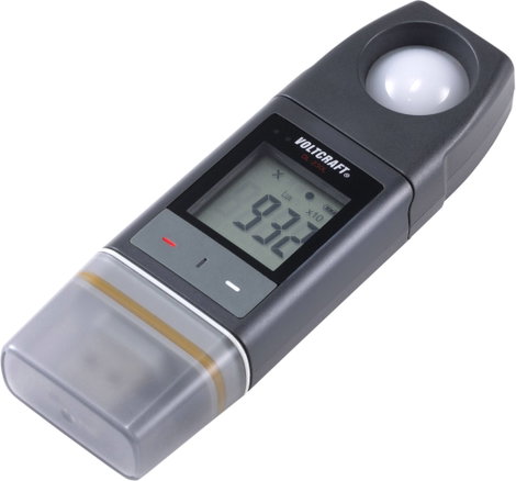 Fénymérő adatgyűjtő, PDF funkció, fali tartóval, Voltcraft DL-230L 4. kép
