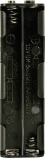 Velleman BH382B Elemtartó 8 Ceruza (AA) Patent csatlakozó (H x Sz x Ma) 108.5 x 31.5 x 29.5 mm 2. bélyegkép