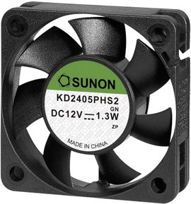 Sunon MF50152V2-1000U-A99 Axiális ventilátor 24 V/DC 21.97 m³/óra (H x Sz x Ma) 50 x 50 x 15 mm