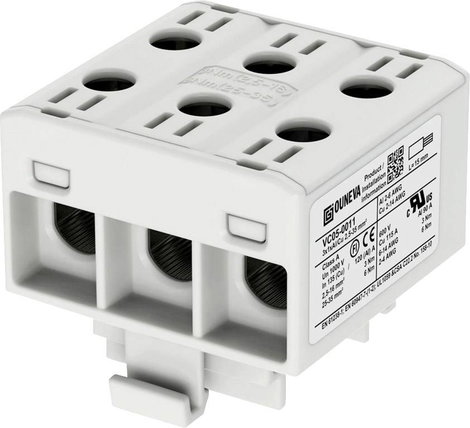 Ouneva Group VC05-0011 Elosztó tömb Szürke 1 db