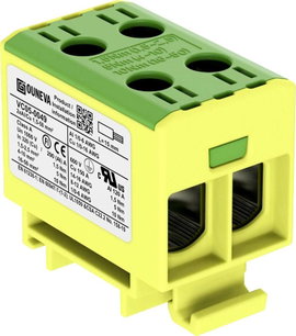 Ouneva Group VC05-0049 Elosztó tömb Sárga-zöld 1 db