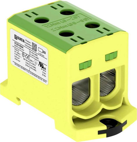 Ouneva Group VC05-0044 Elosztó tömb Sárga-zöld 1 db