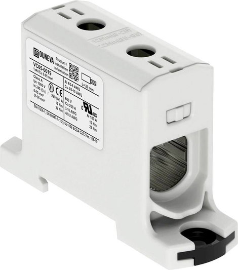 Ouneva Group VC05-0019 Elosztó tömb Szürke 1 db