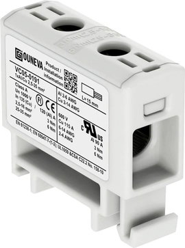 Ouneva Group VC05-0191 Elosztó tömb Szürke 1 db