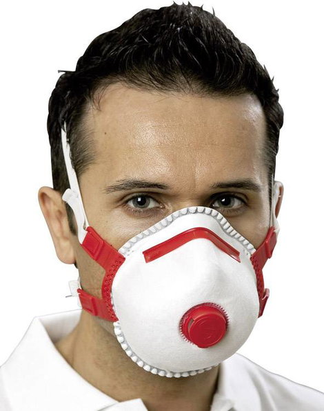 EKASTU SAFETY Sekur Mandil FFP3 szűrőosztályos, kilégző szeleppel ellátott 5db-os porvédő, légzésvéd 2. kép