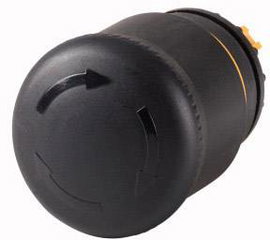Eaton 271499 M22S-PVT ÁLLJ gomb Fekete Forgató reteszelés 1 db