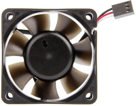 Számítógépház ventilátor 60 x 60 x 25 mm, NoiseBlocker