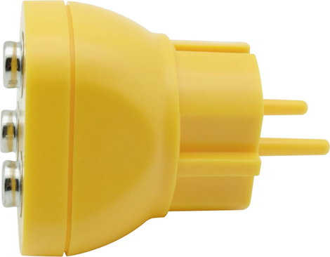 Quadrios ESD földelő dugó Nyomógomb, 10 mm 2. kép
