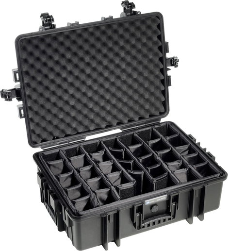 B & W International outdoor.cases Typ 6500 kamera hordtáska Vízálló