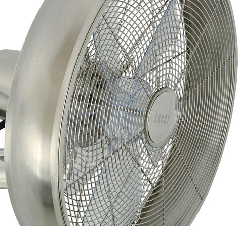 Lucci AIR BC Fali ventilátor 50 W (Ø x Ma) 410 mm x 460 mm Króm 2. kép
