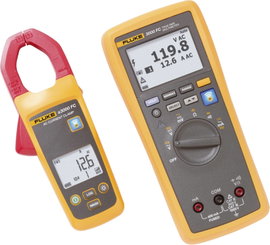 Fluke FLK-A3000 FC KIT Lakatfogó, Kézi multiméter digitális Grafikus kijelző, Adatgyűjtő CAT III 100