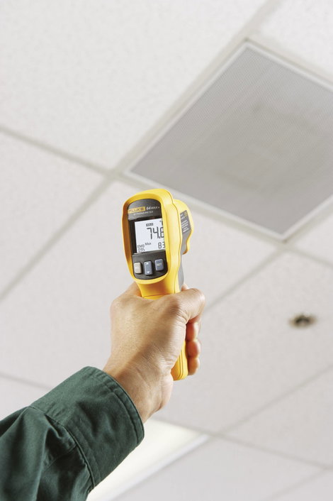 Infra hőmérő adatgyűjtővel -30...+600 °C, optika 20:1, Fluke 64 MAX 11. kép