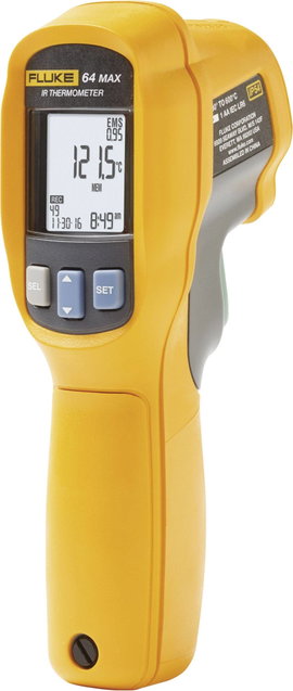 Infra hőmérő adatgyűjtővel -30...+600 °C, optika 20:1, Fluke 64 MAX