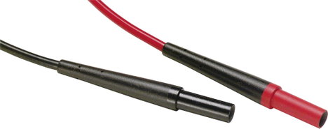 Fluke TL221 Biztonsági mérővezeték készlet [lamellás dugó, 4 mm - lamellás dugó, 4 mm] 1.50 m Fekete 2. kép