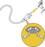 Fluke 3261925 ZERO ADAPTER Adapter dugó 1 db 3. bélyegkép