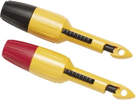 Fluke TP82 Mérőhegy készlet 2 mm-es alj CAT I Piros, Fekete 1 db