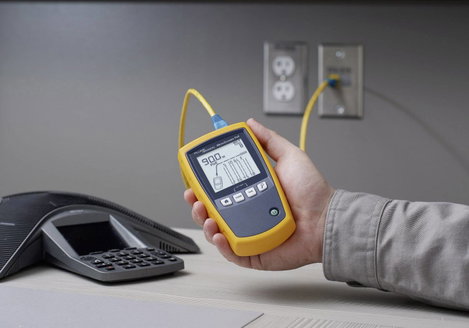 Telekommunikációs kábelmérő készülék, PoE teszter, Fluke Networks MS-POE 5. kép