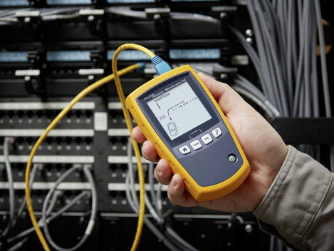 Telekommunikációs kábelmérő készülék, PoE teszter, Fluke Networks MS-POE 6. kép