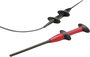 Fluke AC283A Biztonsági krokodilcsipesz készlet 4 mm-es alj CAT IV 600 V, CAT III 1000 V Piros, Feke 3. bélyegkép