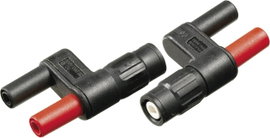 Fluke PM9082 Mérőadapter BNC dugó - Alj, 4 mm Fekete