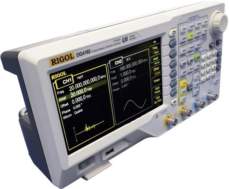 Rigol DG4162 Hálózatról működő függvénygenerátor 0.000001 Hz - 160 MHz Színusz, Négyszög, Pulzus, Za 2. kép