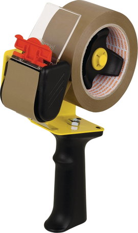 tesa Ragasztószalag adagoló Packbandabroller Fekete, Sárga Tekercs szélessége (max.): 50 mm