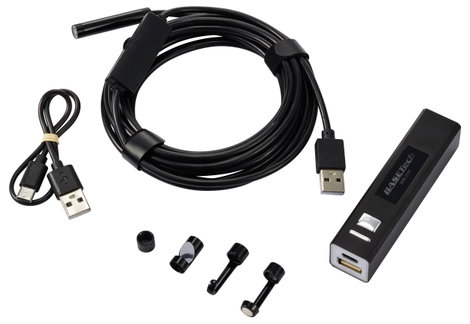 WiFi-s endoszkópkamera, szonda Ø 8 mm, hossz: 10 m, Basetech BSK-2100 7. kép