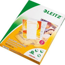 Leitz Lamináló fólia DIN A4 125 mikron fényes 100 db