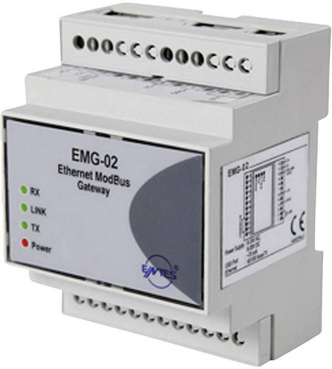 Gateway RS-485, USB ENTES EMG-02 12/24 VDC