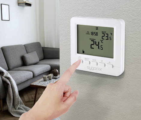 Programozható falba süllyeszthető termosztát 5 ... 35 °C, Sygonix SY-4500818 8. kép