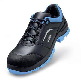 uvex 2 xenova® 9555243 ESD Biztonsági cipő S3 Cipőméret (EU): 43 Fekete, Kék 1 pár