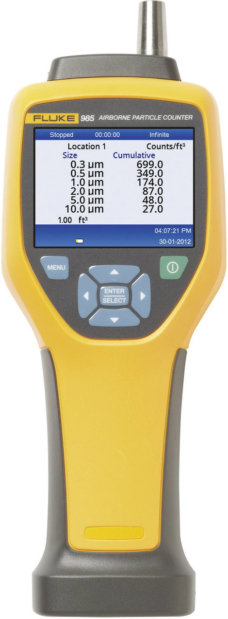 Fluke 985 Részecske számláló 0.3 - 10 µm 8. kép
