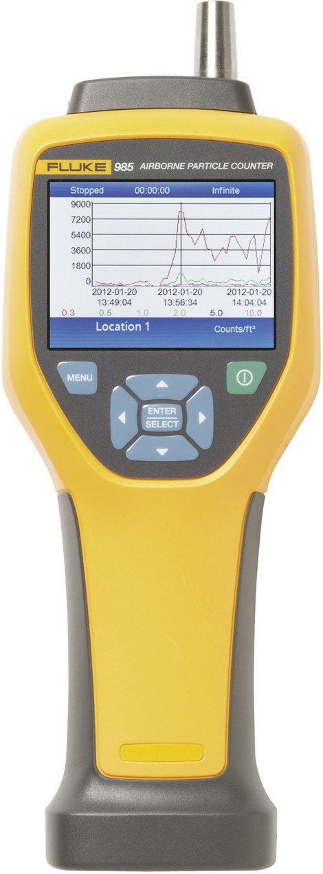 Fluke 985 Részecske számláló 0.3 - 10 µm 9. kép