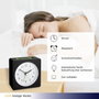 TFA Dostmann 60.1031.01 Kvarc Ébresztőóra Fekete Riasztási idők 1 4. bélyegkép
