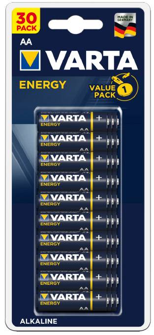 Varta ENERGY AA Bli 30 Ceruzaelem Alkáli mangán 1.5 V 30 db 3. kép