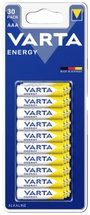 Varta Mikroelem ENERGY AAA Bli 30 Alkáli mangán 1.5 V 30 db bélyegkép
