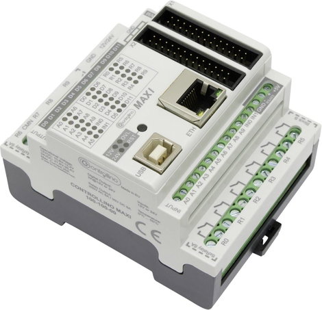SPS/PLC vezérlőegység 12/24 V/DC, Controllino MAXI 100-100-00 4. kép