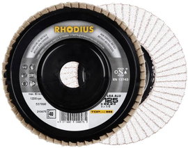 Rhodius 210474 LGA ALU Felületcsiszoló korong Ø 115 mm Furat átmérő 22.23 mm Nem vastartalmú fém 1 d