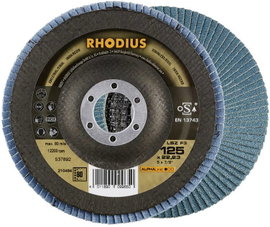Rhodius 210484 LSZ F3 Felületcsiszoló korong Ø 125 mm Furat átmérő 22.23 mm Nemesacél 1 db